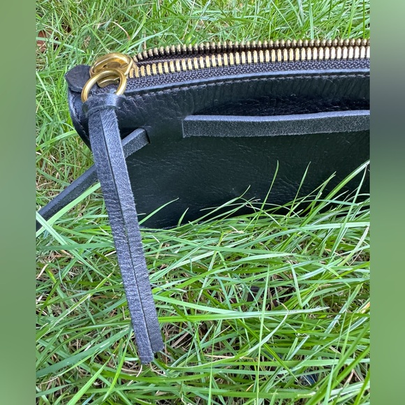 Madewell Leather Belt Bag / Black / The Simple Pouch Belt Bag / Every Day Style - Picture 3 of 13